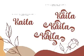 Kaila Script font