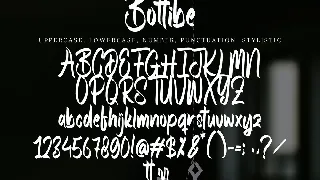 Bottibe font