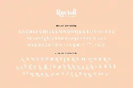 Ravioli Serif Font