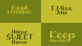 Fresh Olive font