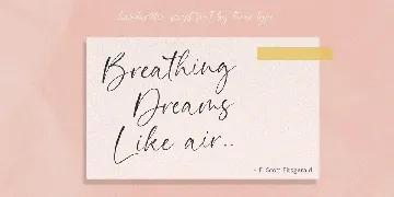 Daytimes - Handwritten Script Font TT