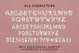 Lava Cookies font