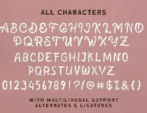 Lava Cookies font