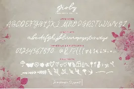 Girly Feminine Script Font