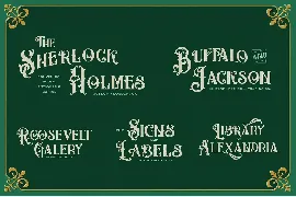 The Victorian Elders font