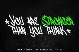 Streetag - Graffiti Font