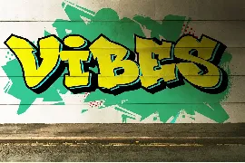 Wild Rebel - Strong Graffiti Font