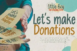 Little Boy - Fun Display Font