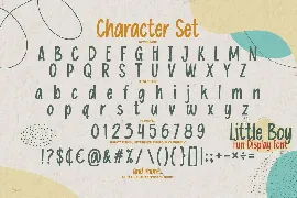 Little Boy - Fun Display Font