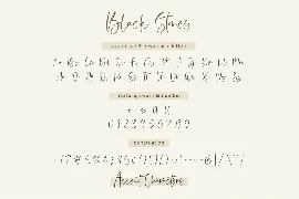 Black Stones Font AS