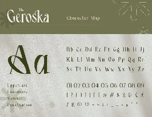 Geroska Font