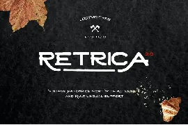 Retrica font