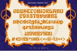 Curly Sweet - Psychedelic Style font