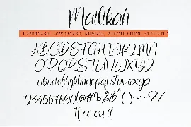 Mailikah font