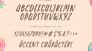 Candyland Handwriting Font