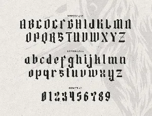 Lonemore - A Modern Blackletter Font