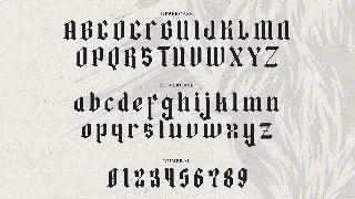 Lonemore - A Modern Blackletter Font