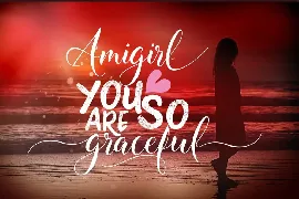 Amigirl Script font