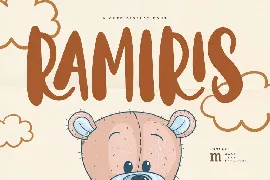 Ramiris | A Cute Display Font