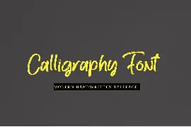 Yellow Flash font