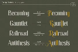 Granity font