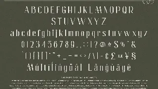 Granity font