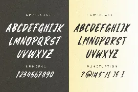 Semago - The Handbrushed Font