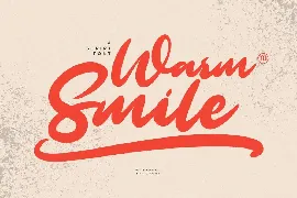 Warm Smile | A Modern Script Font