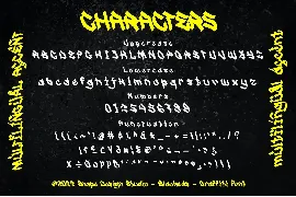 Blackeds - Graffiti Font