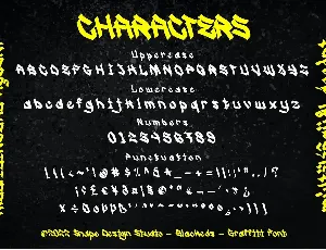 Blackeds - Graffiti Font