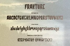 Frakture - The Wild Forest Font