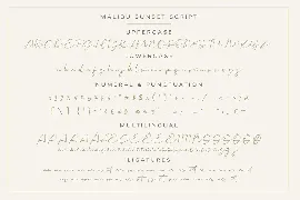 Malibu Sunset - A Beautiful Font Duo