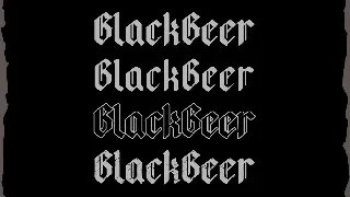 Blackbeer - Strong Gothic Typeface font