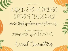 Pumpkin Spice Handwriting Font