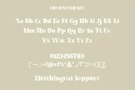 Boscho font