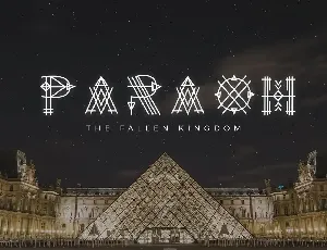 Paraoh - Sacred Font