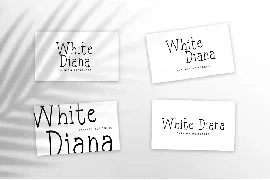 White Pledge font