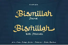 Kashmiri - Arabic Typeface font