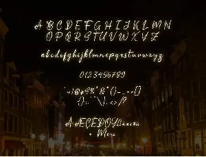 Schagen Script font