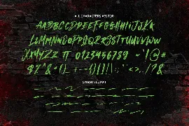 MANKIND - SVG Brush Font