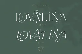 Lovalina - Elegant Serif Font Family