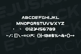 Ejusack Font