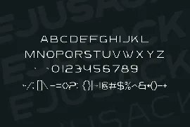 Ejusack Font