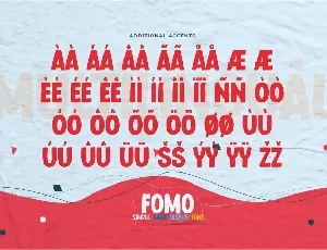 FOMO - Simple Sans Display Font