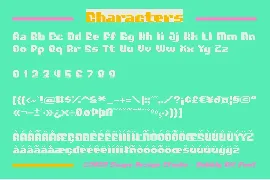 Bubbly Bit - Pixel Font