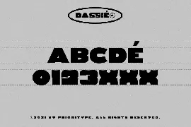 Dassie - Expanded Display Fonts