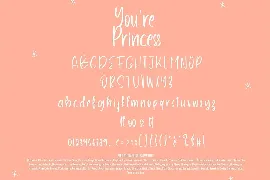 Youre Princess - Handwritten Font