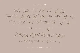 Hallmarks - Beautiful Calligraphy font