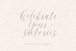 Hallmarks - Beautiful Calligraphy font