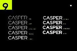 Casper Typeface font